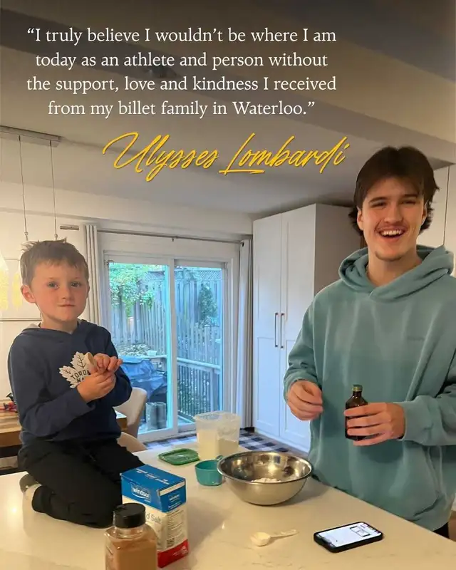 Support an Athlete. Billet Today!