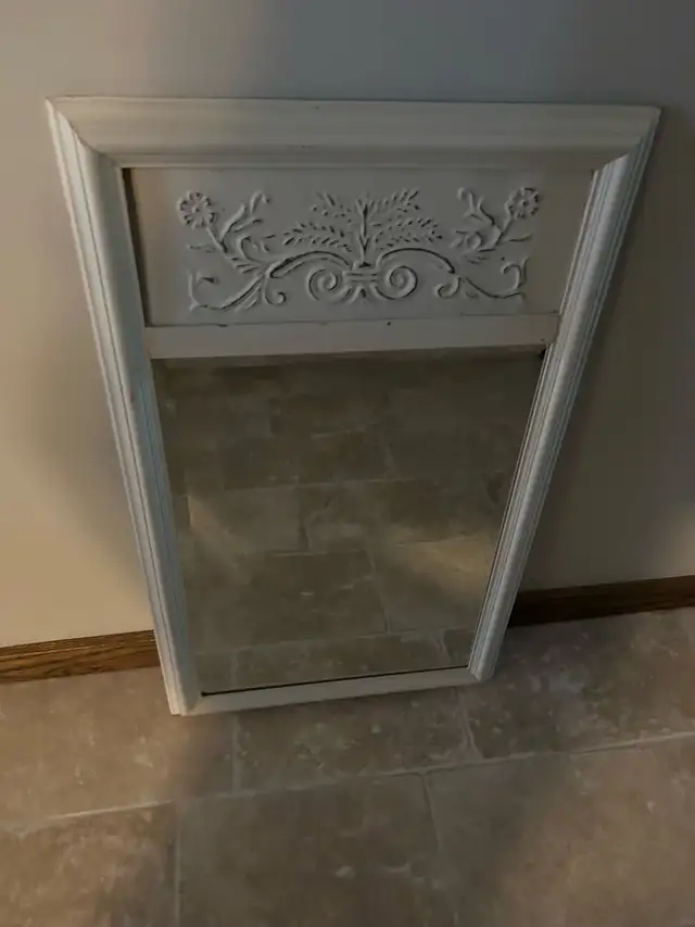 Vintage Bevelled Glass Mirror