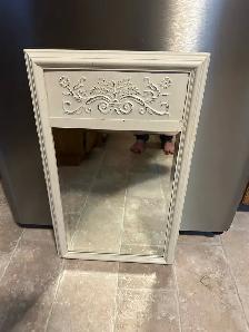 Vintage Bevelled Glass Mirror - Photo 3