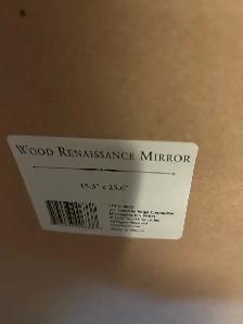 Vintage Bevelled Glass Mirror - Photo 5