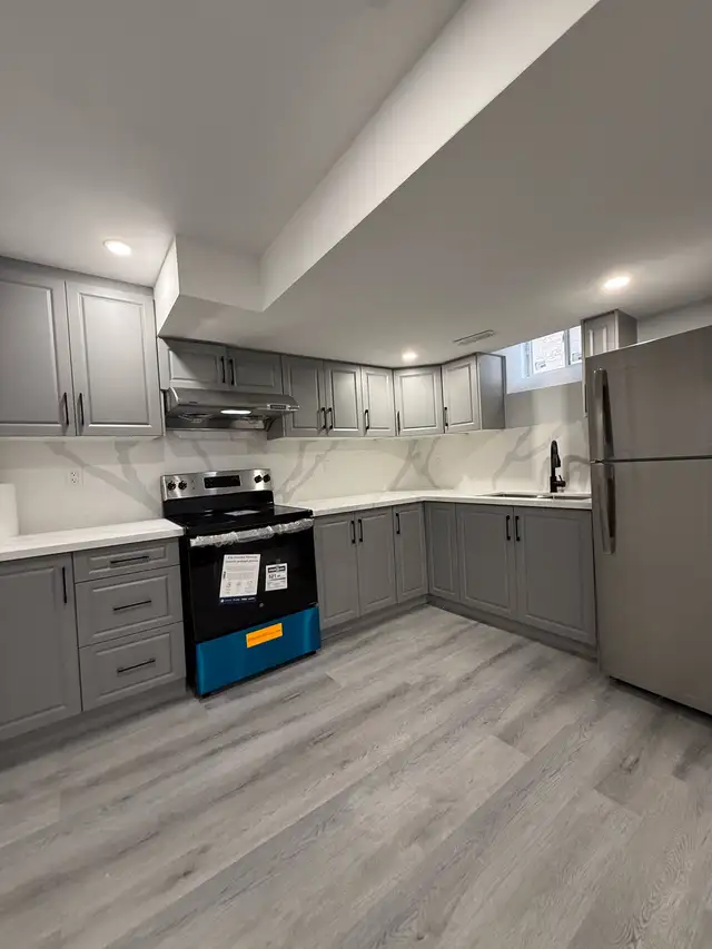 2 bedroom basement built 2025