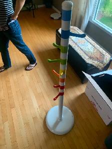 coat rack/vertical hanger $5 OBO