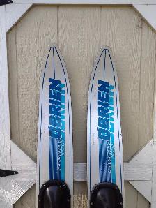 Vintage O Brien waterskies 67 long - Photo 5