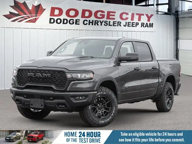 2026 Ram 1500 Rebel | Leather Bucket Seats | Heads Up Display