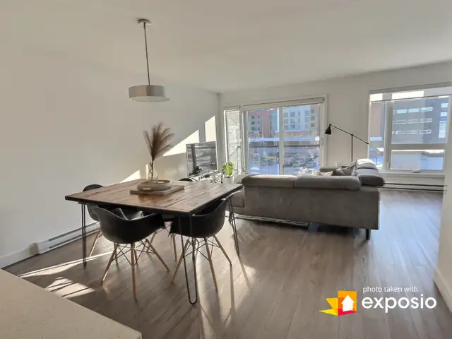 Magnifique condo 2 chambres avec électro 100$ RABAIS