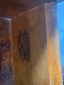 Free delivery antique Craftsmanship Desk - Photo 5
