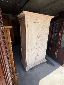 Free delivery used Light Wood Armoire / Storage Cabinet - Photo 7