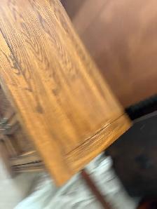 Free delivery used Vintage Oak Dresser with Drawers and Cabinets - Photo 5