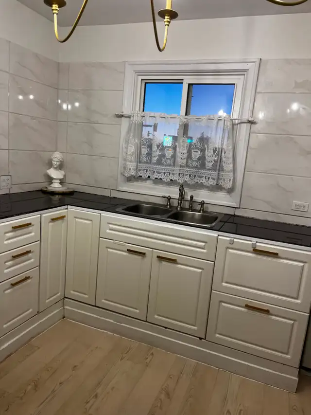 FREE Kitchen Base Cupboards, Sink and Faucet with Sprayer