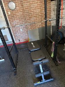 Squat Rack and Barbells - Photo 3