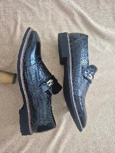 New, Elegant, Patent Leather, Classic Dress Shoes, Size 12, - Photo 4