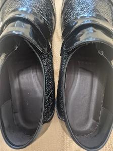 New, Elegant, Patent Leather, Classic Dress Shoes, Size 12, - Photo 5