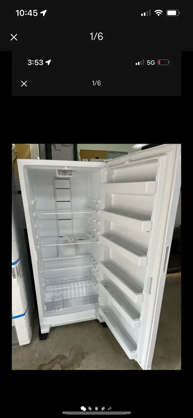 18 cu Ft Upright Freezer (NEW)