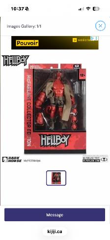 Hellboy figurine McFarlane !!