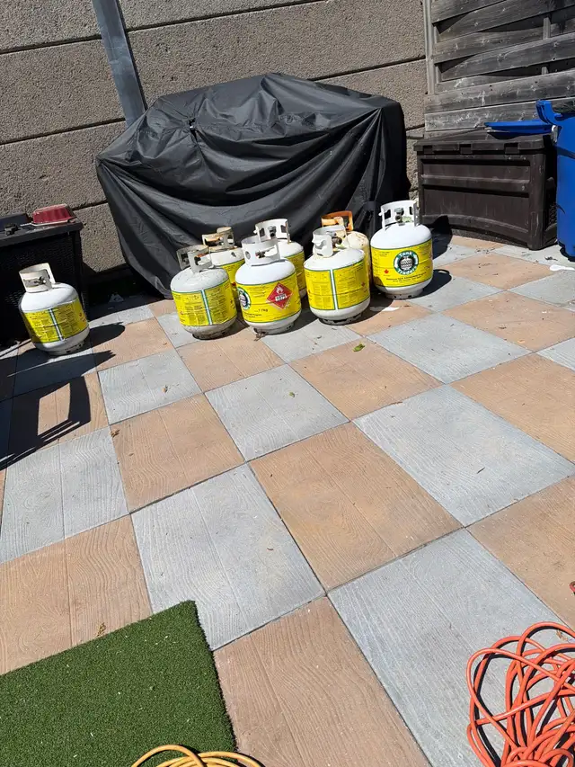 Propane tanks - empty