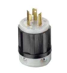 Leviton Lever Edge Locking Plug 30 Amp 125/250 Volt, 3-Pole 4-Wi - Photo 4