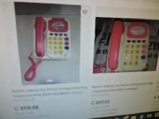 Téléphone Barbie vintage. - Photo 2