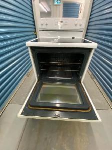 WHITE GLASS TOP ELECTRIC STOVE - Photo 5