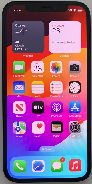 unlocked iphone 12 mini (64GB)$399 with 1 year of warranty!!