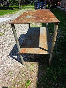 Industrial Heavy Duty Steel Work Table Smaller Welding Table - Photo 2