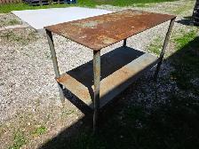 Industrial Heavy Duty Steel Work Table Smaller Welding Table - Photo 3