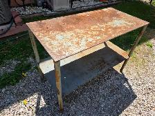 Industrial Heavy Duty Steel Work Table Smaller Welding Table - Photo 5