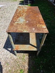 Industrial Heavy Duty Steel Work Table Smaller Welding Table - Photo 6