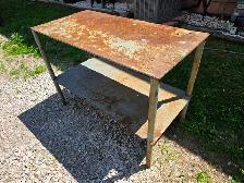 Industrial Heavy Duty Steel Work Table Smaller Welding Table - Photo 7
