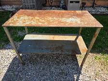 Industrial Heavy Duty Steel Work Table Smaller Welding Table - Photo 8