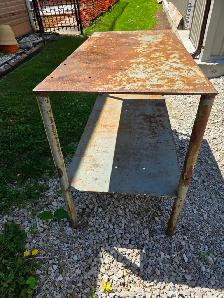 Industrial Heavy Duty Steel Work Table Smaller Welding Table - Photo 10