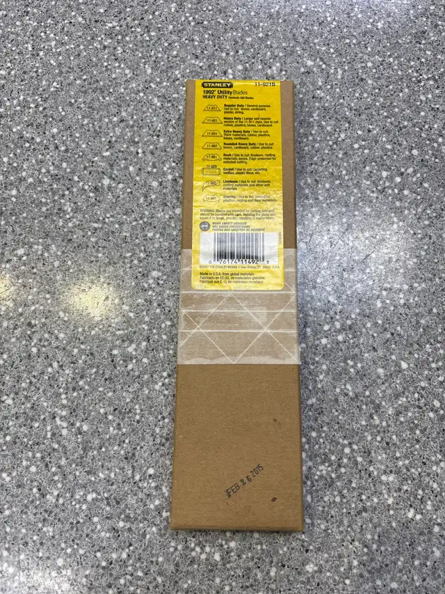 Stanley 11-921B Heavy Duty Utility Blades 400 Pack