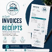 cleaning services, we do invoices!