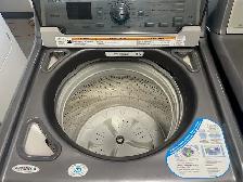 Laveuse sécheuse top load grande capacité grises Maytag - Photo 4