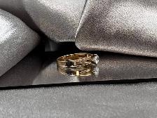 14KT 2 Tone Gold 0.50ct. Solitaire Diamond Ring $1575 - Photo 9