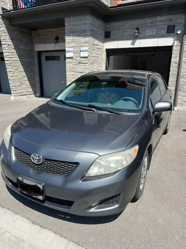 2009 Toyota Corolla Manual