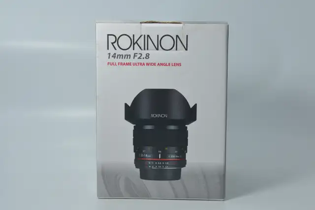 Rokinon 14mm F/2.8 Wide Angle Lens For Canon ID 1645
