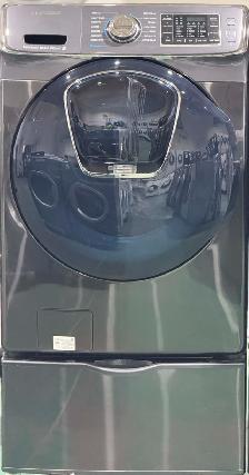 Reconditioned Samsung Washer  & Dryer Set with Pedestal $895 - Photo 2