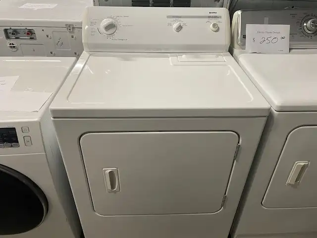 Sécheuse seule traditionnelle blanche Kenmore