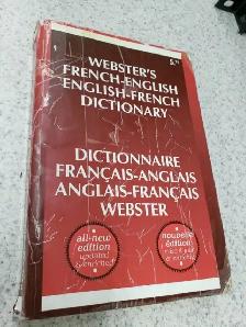Webster's French-English English-French Dictionary