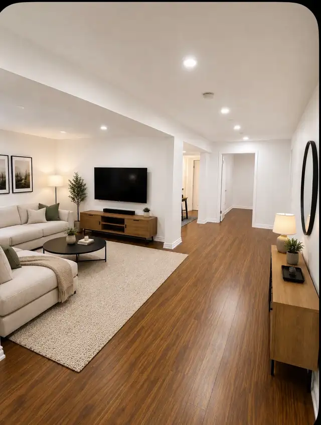 2 Bedroom basement for rent - inclusive of all utilities