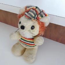 BEAU BÉBÉ OURSON NEUF BEIGE SUPER-DOUX DE 9' DE HAUT: $5.00 - Photo 2