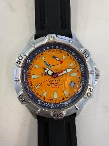 Orient M-Force EX01-C2 Automatic Watch - Orange Dial