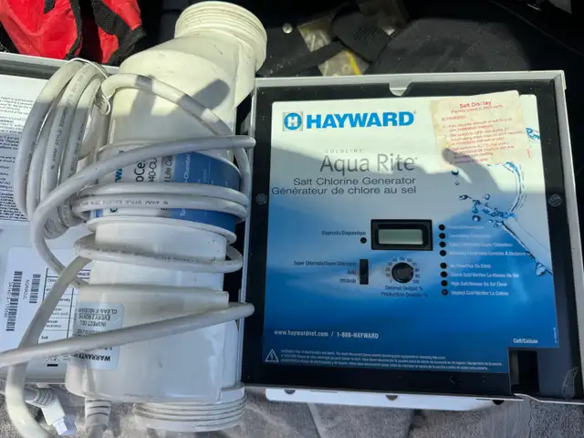 HAYWARD AQUARITE SALT SYSTEM WITH 40,000 GAL CELL