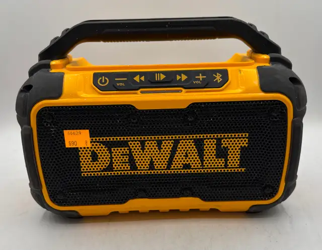 Dewalt DCR010 12V/20V Cordless Bluetooth Jobsite Speaker
