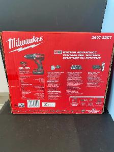 MILWAUKEE M18 COMPACT1/2" HAMMER DRILL/DRIVER KIT 2607-22CT - Photo 2