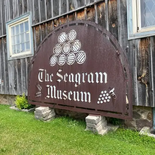 The Seagram Museum Sign