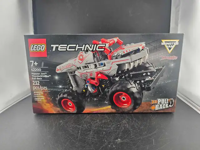 Lego 42200 Monster Jam ThunderRPARus Pull-Back NEW