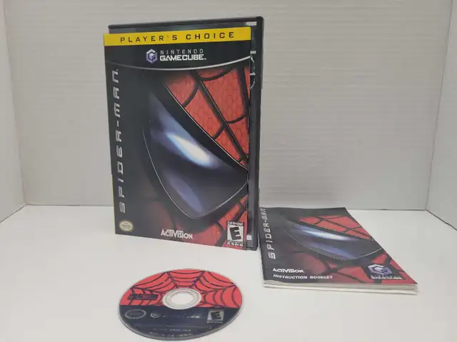 Spiderman Nintendo GameCube Game