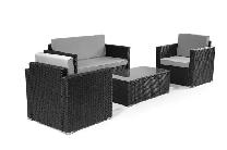 Brand 4-Piece Patio Wicker Sofa Set High back armrest$459 - Photo 6