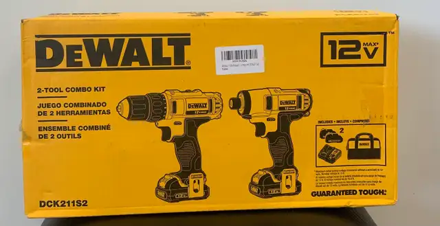 Dewalt Drill and Driver Combo Pack